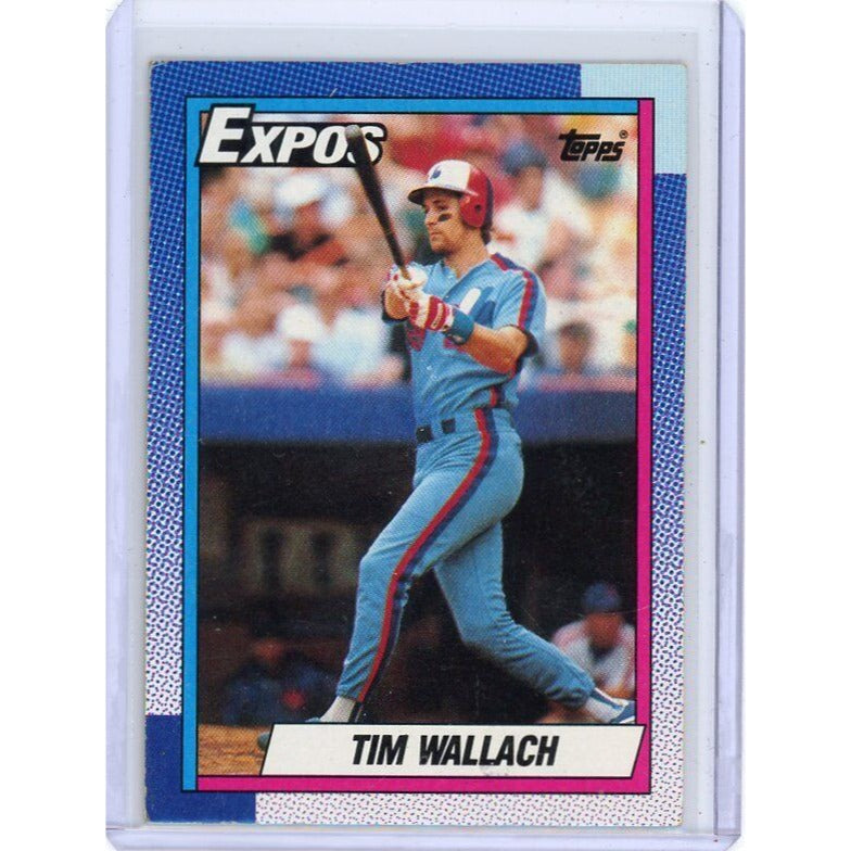 1990 Montreal Expos Tim Wallach Topps #370