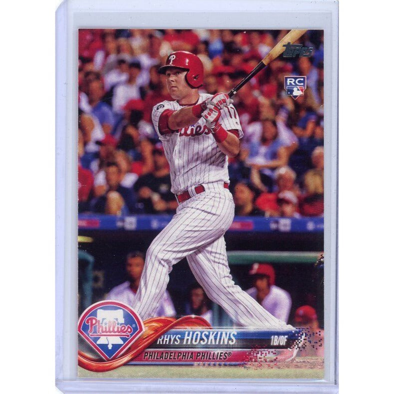 2018 Philadelphia Phillies Rhys Hoskins Topps #259a