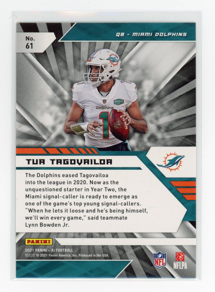 2021 Tua Tagovailoa Panini XR #61