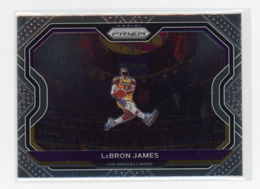 2020-21 Lebron James Panini Prizm #1 Kobe Tribute