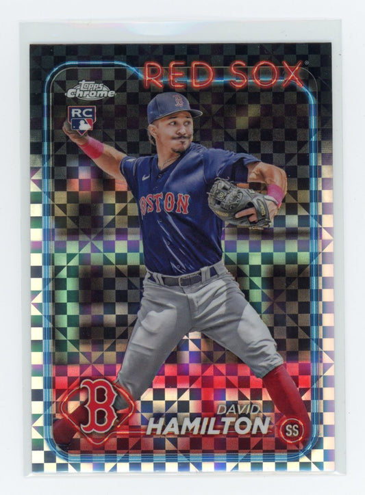 2024 David Hamilton RC Topps Chrome #49