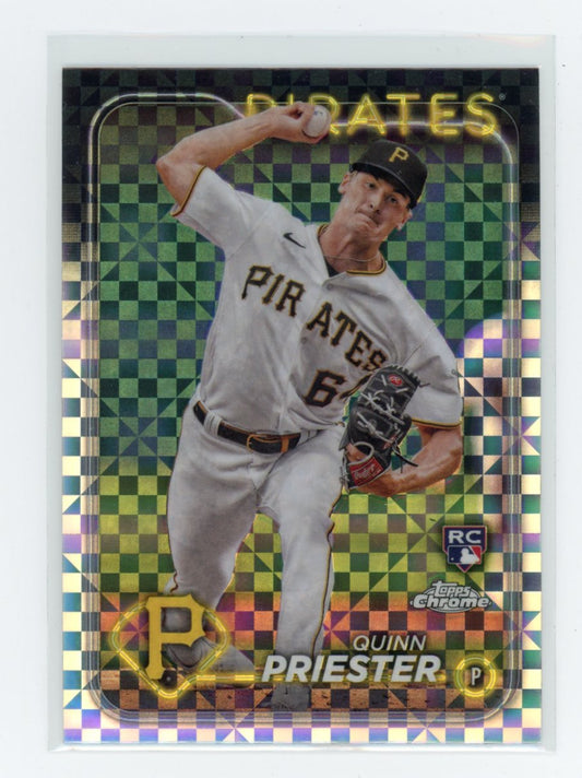 2024 Quinn Priester Topps #93 Holiday (Series One)