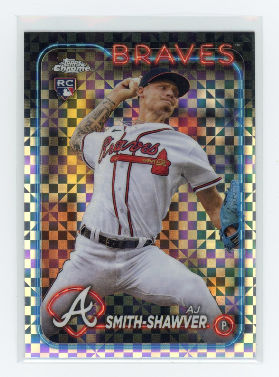 2024 A.J. Smith-Shawver Topps Chrome #19 Refractor