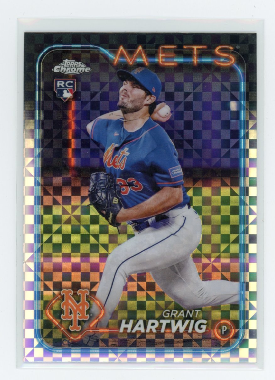 2024 Grant Hartwig Topps #130 Rainbow Foil