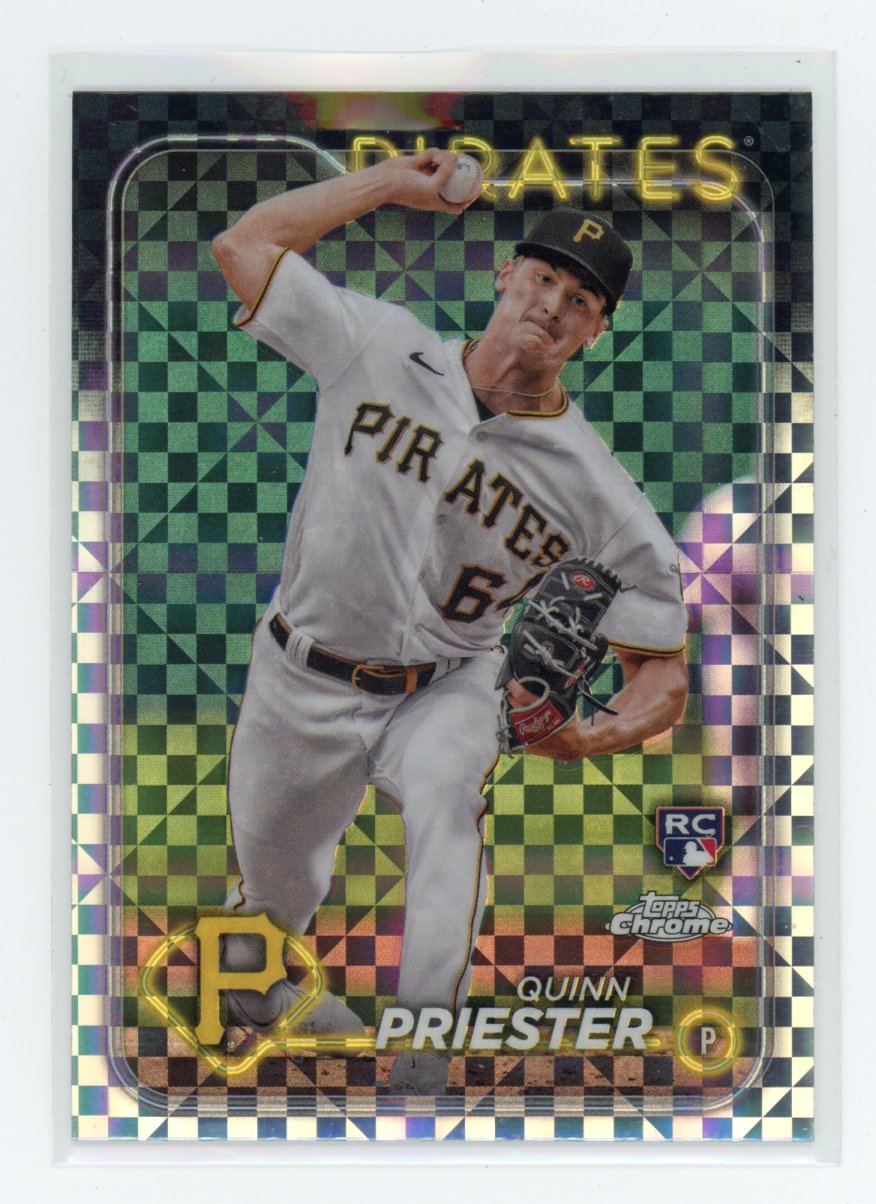 2024 Topps #93 Quinn Priester Holiday (Series One)