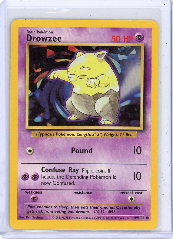 Pokemon - Drowzee Base Set 2 #073/130