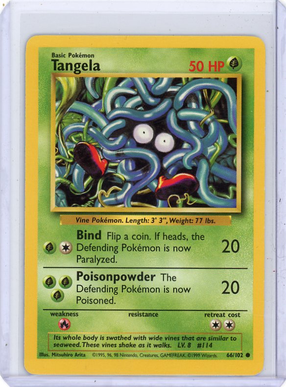 Pokemon - Tangela Base Set #066/102