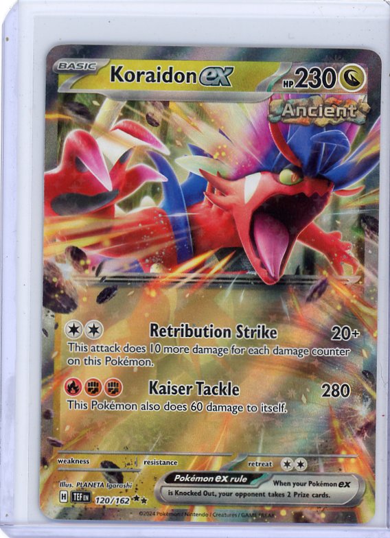 Pokemon - Koraidon EX SV05: Temporal Forces #120/162