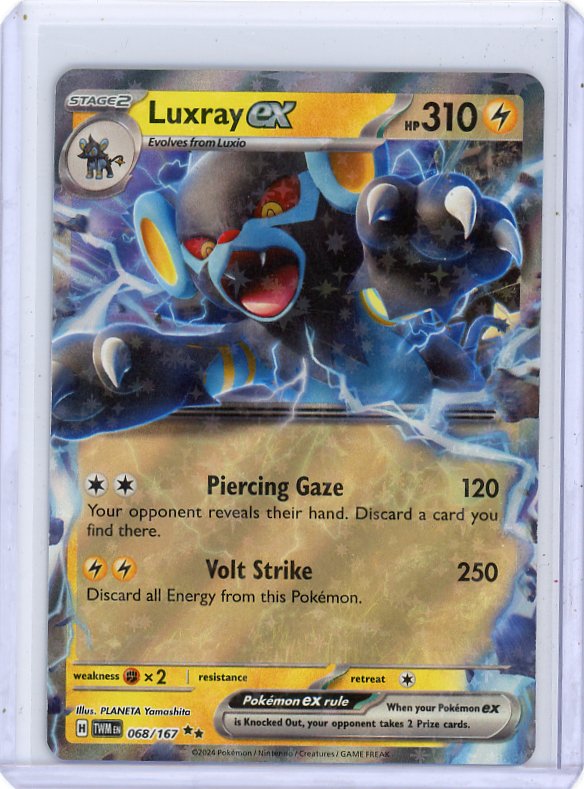 Pokemon - Luxray EX SV06: Twilight Masquerade #68/167