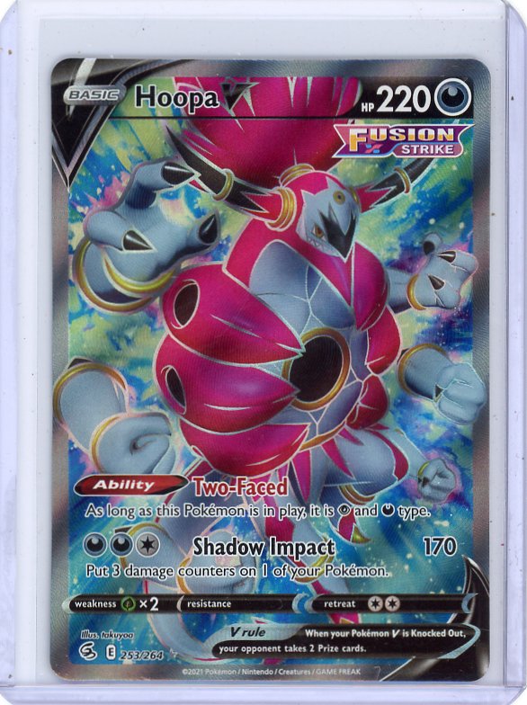 Pokemon - Hoopa V (Full Art) SWSH08: Fusion Strike #253/264