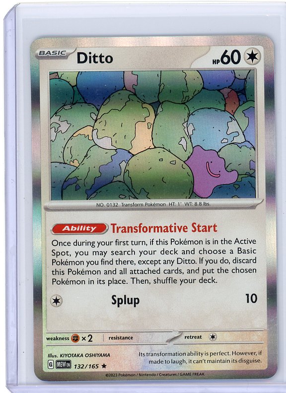 Pokemon- Ditto SV: Scarlet & Violet 151 #132/165