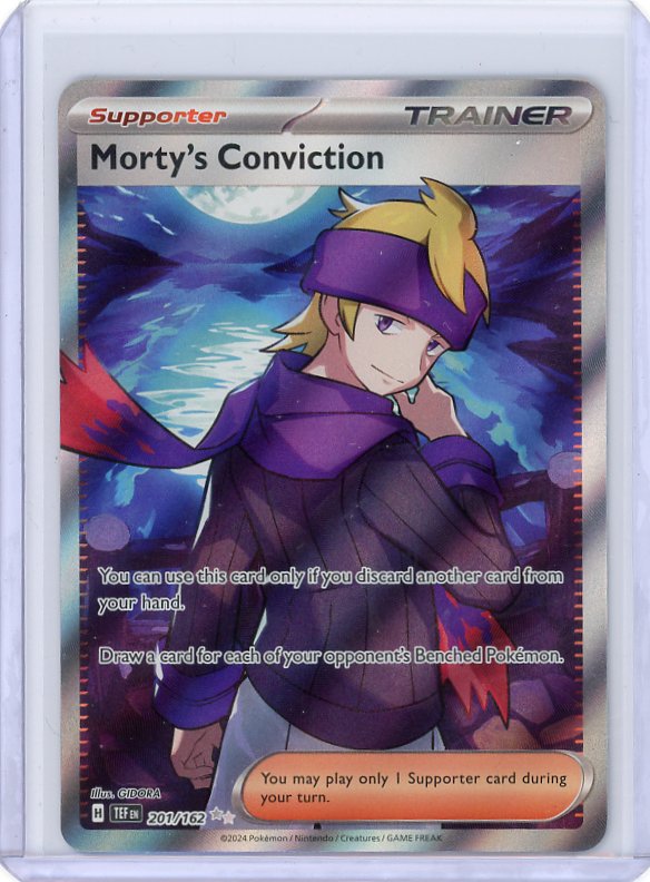 Pokemon- Morty's Conviction SV05: Temporal Forces #201/162