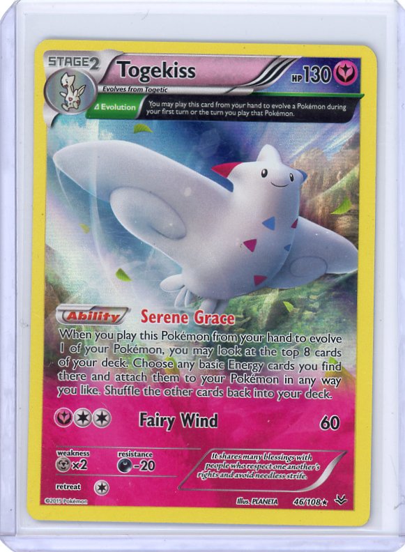 Pokemon- Togekiss XY - Roaring Skies #46/108