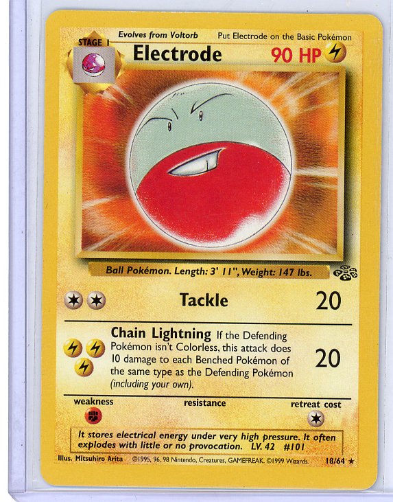 Pokemon- Electrode Jungle #18/64