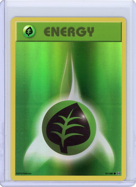 Pokemon- Grass Energy XY - Evolutions #91/108