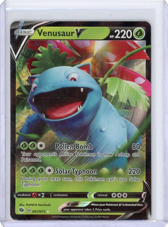 Pokemon- Venusaur V Champion's Path #01/73