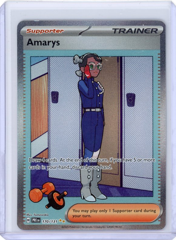 Pokemon- Amarys Prismatic Evolution #170/130