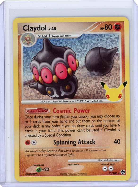 Pokemon-Claydol Celebrations: Classic Collection #15/106