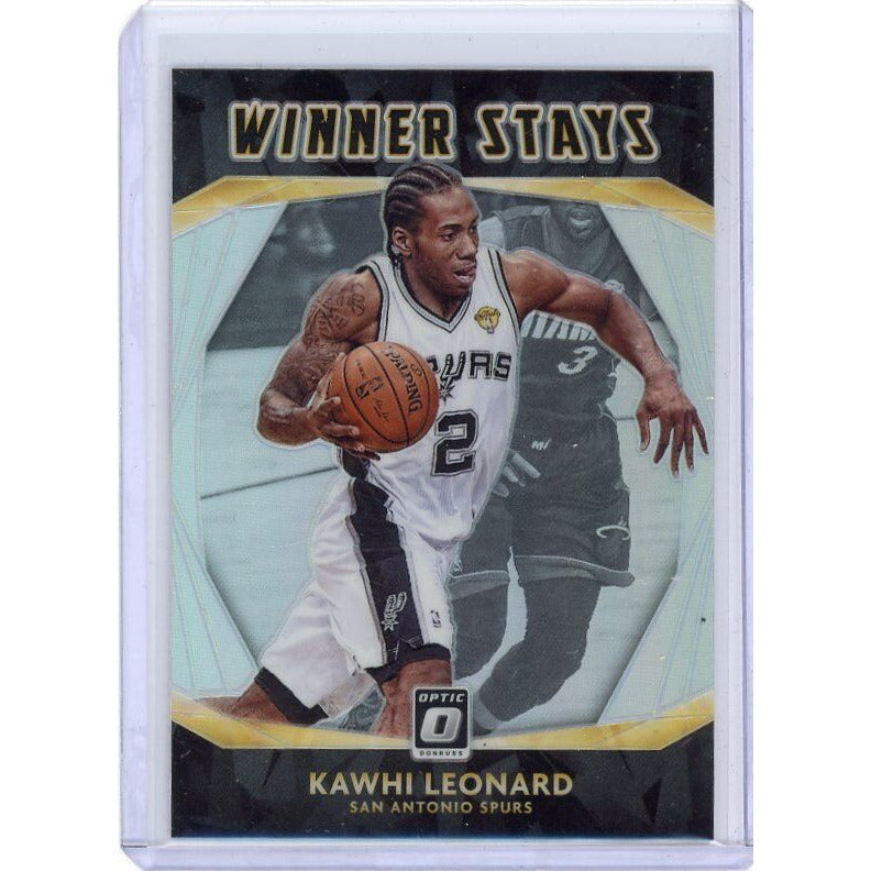 2020-21 San Antonio Spurs Kawhi Leonard  Donruss Optic Winner Stays #6