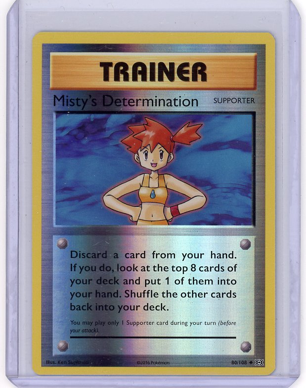 Pokemon- Misty's Determination XY - Evolutions #80/108