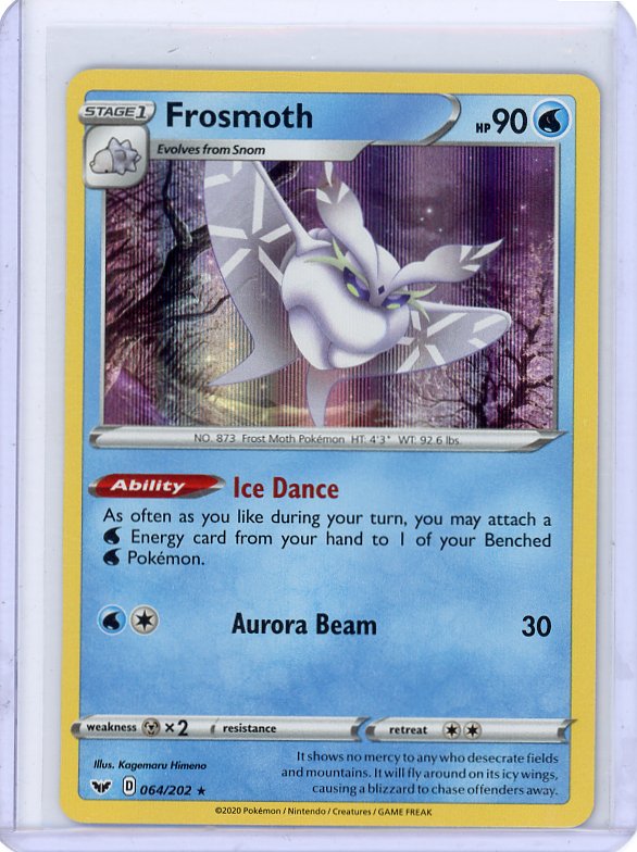 Pokemon- Frosmoth SWSH01: Sword & Shield #064/202