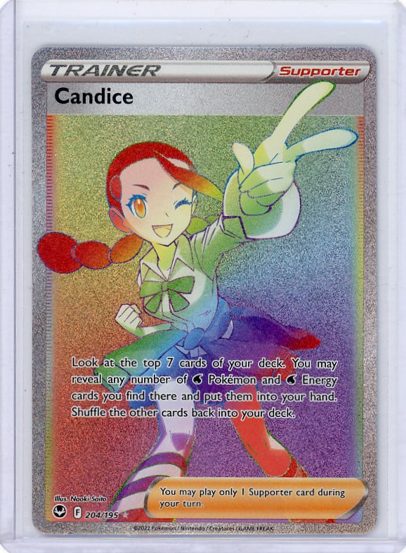 Pokemon- Candice (Secret) SWSH12: Silver Tempest #204/195