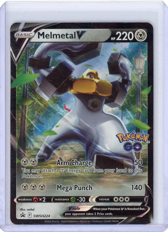 Pokemon- Melmetal V SWSH: Sword & Shield Promo Cards #SWSH224