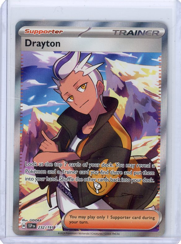 Pokemon- Drayton SV08: Surging Sparks #232/191