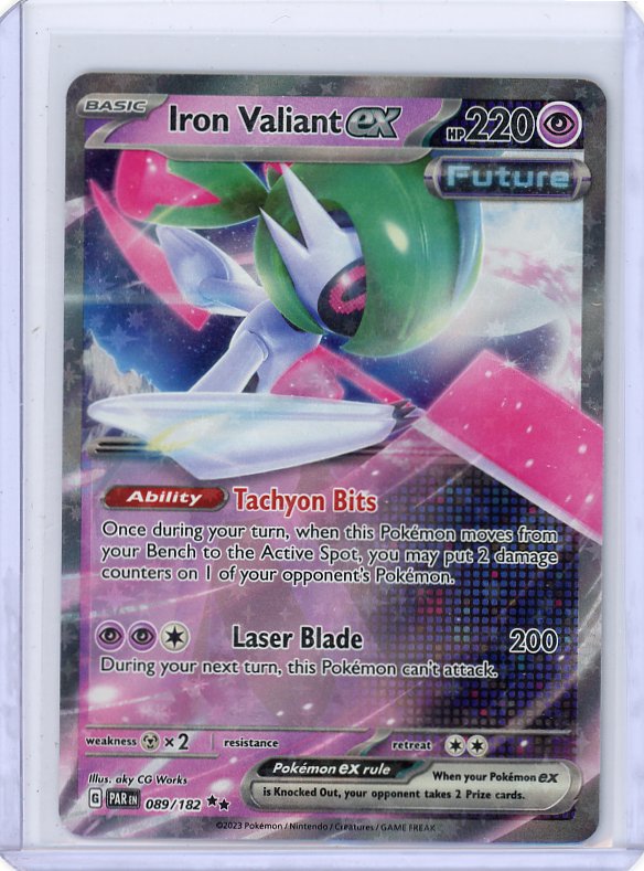 Pokemon : Iron Valiant ex SV04: Paradox Rift #089/182