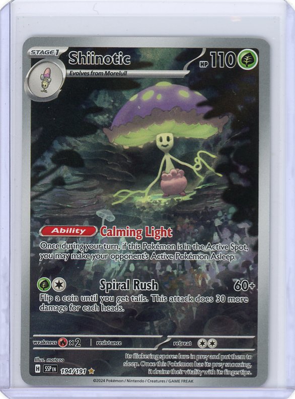 Pokemon : Shiinotic SV08: Surging Sparks #194/191