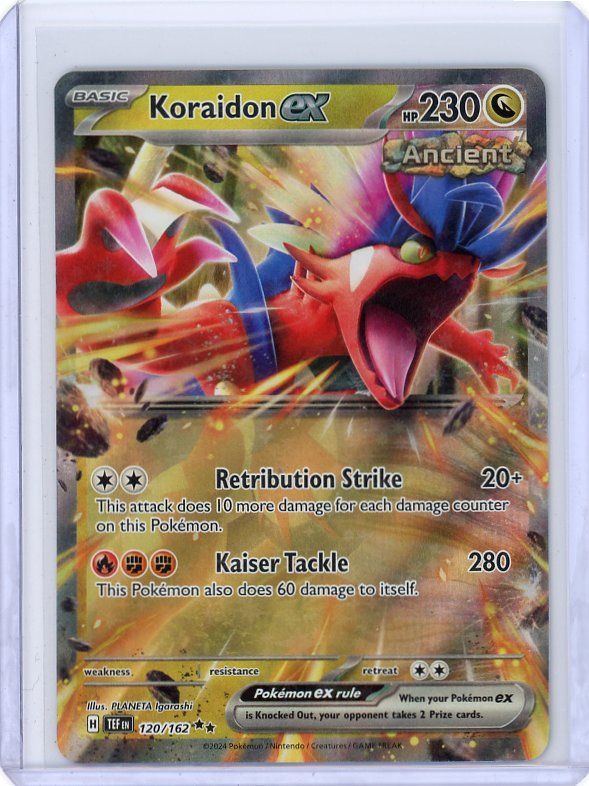 Pokemon : Koraidon ex SV05: Temporal Forces #120/162