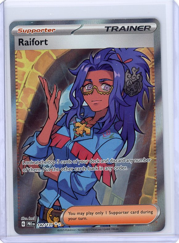 Pokemon : Raifort SV: Prismatic Evolutions #142/131