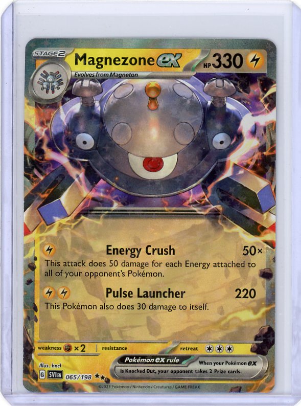 Pokemon : Magnezone ex SV01: Scarlet & Violet Base Set #065/198