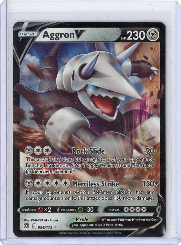 Pokemon : Aggron SWSH09: Brilliant Stars #096/172