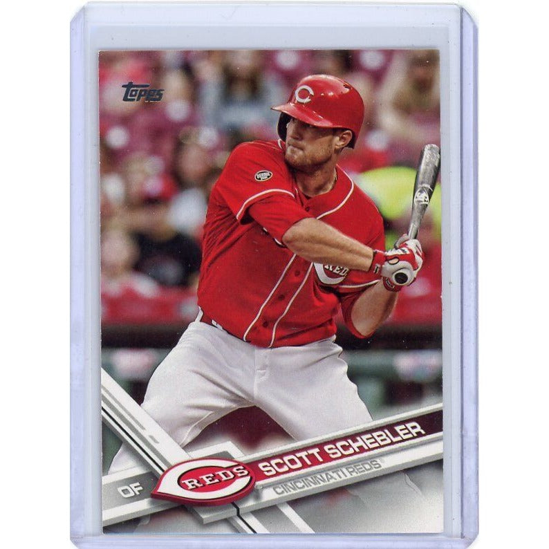 2017 Cincinnati Reds Scott Schebler Topps #310