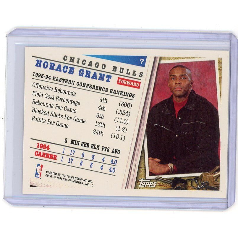 1994-95 NBA Eastern Conference Horace Grant Topps #7