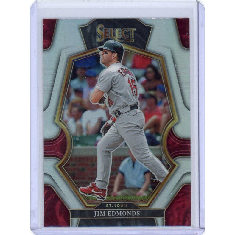 2023 St. Louis Cardinals Jim Edmonds Panini Select Silver Prizm #150