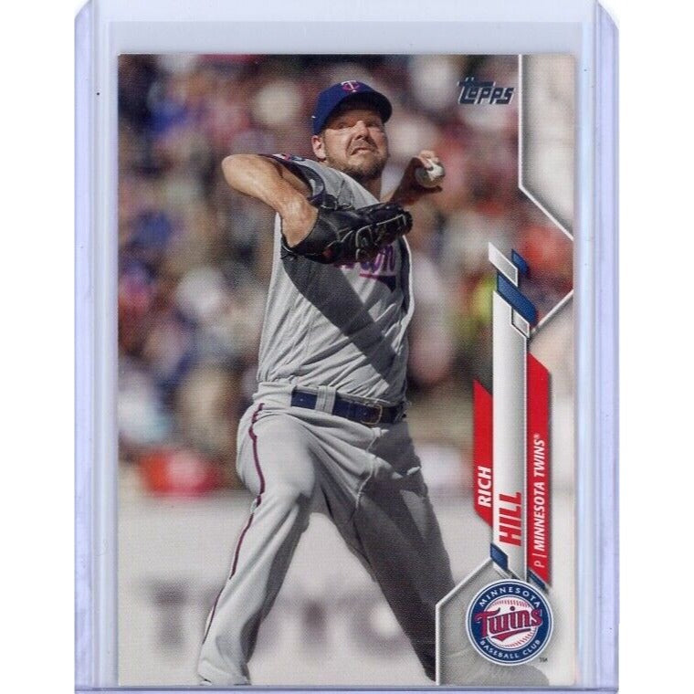 2020 Minnesota Twins Rich Hill Topps Update #U-111