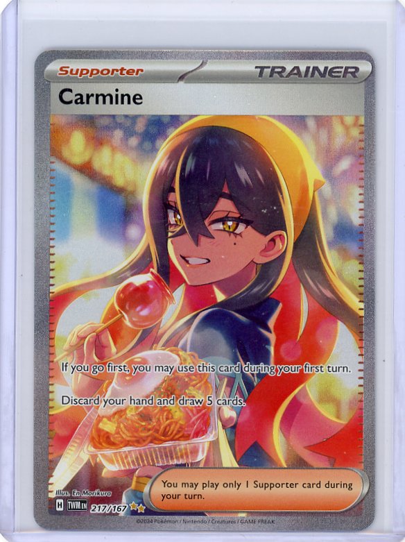 Pokemon: Carmine SV06: Twilight Masquerade #217/167