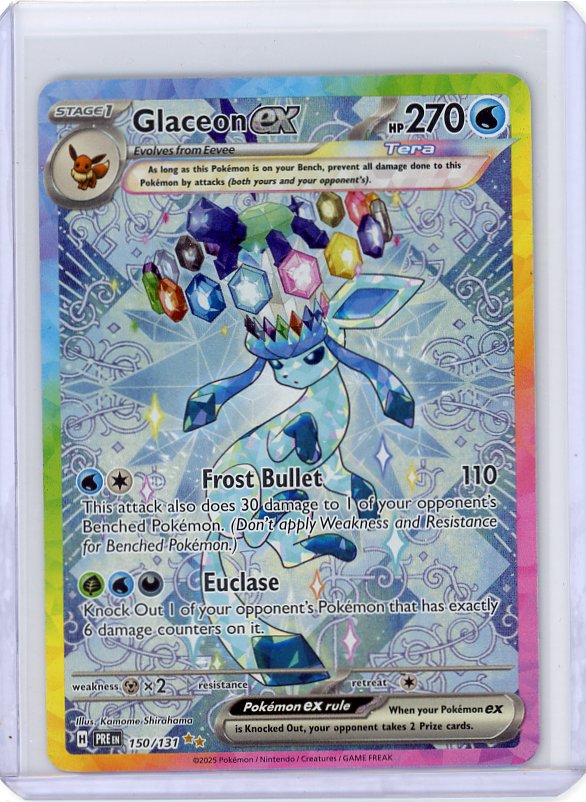 Pokemon: Glaceon ex SV: Prismatic Evolutions #150/131