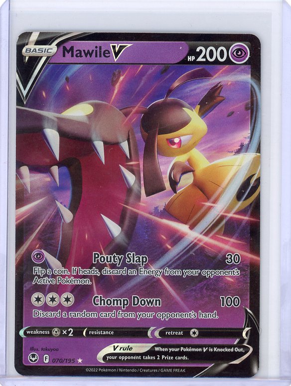 Pokemon: Mawile V SWSH12: Silver Tempest #070/195