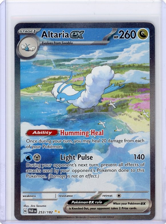Pokemon: Altaria ex SV04: Paradox Rift #253/182