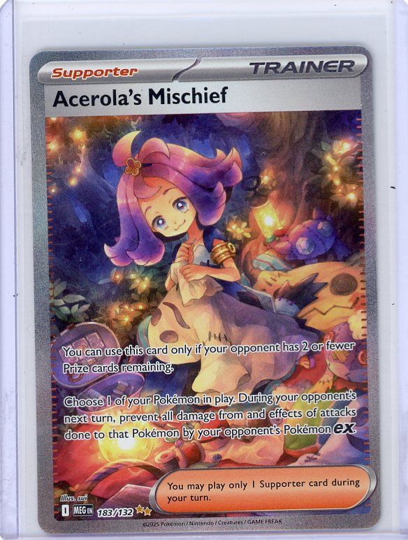 Pokemon: Acerola's Mischief ME01: Mega Evolution #183/132