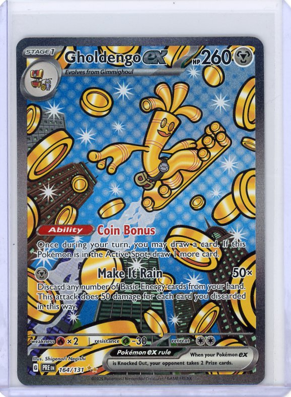 Pokemon: Gholdengo ex SV: Prismatic Evolutions #164/131