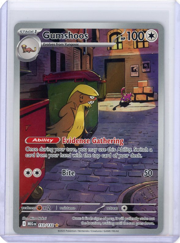Pokemon: Gumshoes ME01: Mega Evolution #153/132