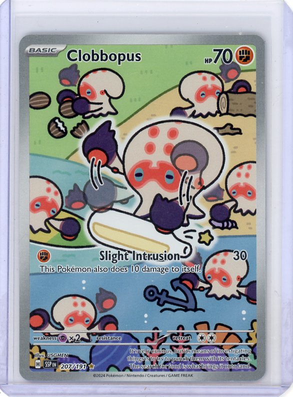 Pokemon: Clobbopus SV08: Surging Sparks #207/191
