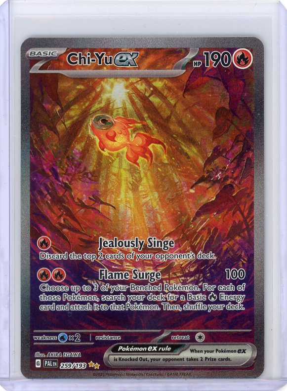 Pokemon: Chi-Yu ex SV02: Paldea Evolved #259/193
