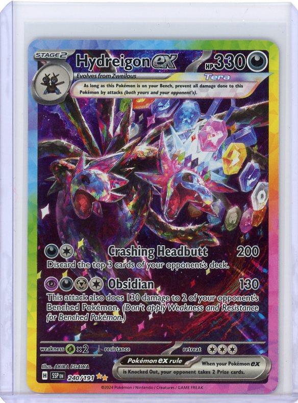 Pokemon: Hydreigon ex V08: Surging Sparks #240/191