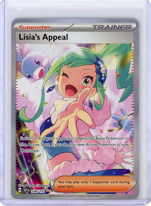 Pokemon: Lisia's Appeal SV08: Surging Sparks #246/191
