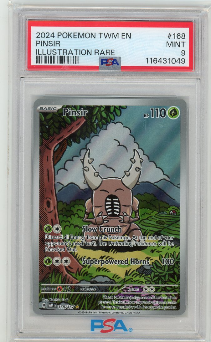 Pokemon: Pinsir SV06: Twilight Masquerade #168/167